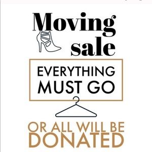 MOVING SALE!!!